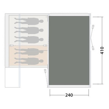 Covor pentru cort Outwell Cozy Carpet Maryland / Virginia 5 Air