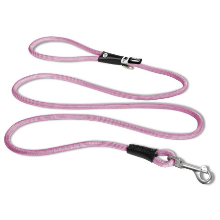 Lesă pentru câini Curli Stretch Comfort Leash roz deschis Pink
