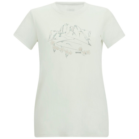 Tricou femei Regatta Women's Fingal alb Brly White