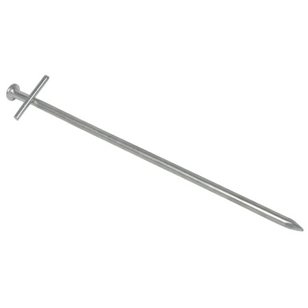 Set de cuie Bo-Camp Rock peg - Tarzan 17cm 10x argintiu