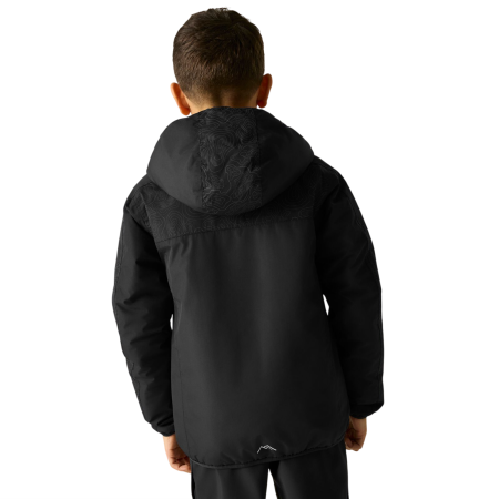 Geacă de iarnă copii Regatta Illuma Reflective Jacket Black