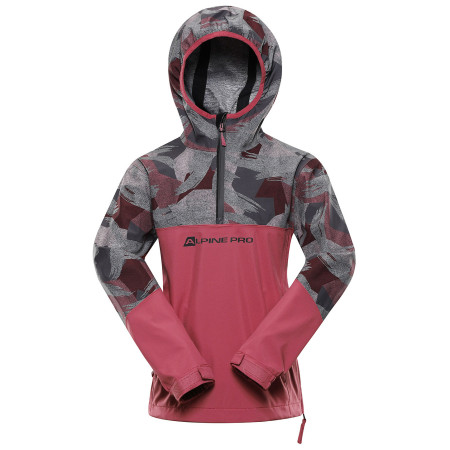 Geacă copii Alpine Pro Gibbo maro