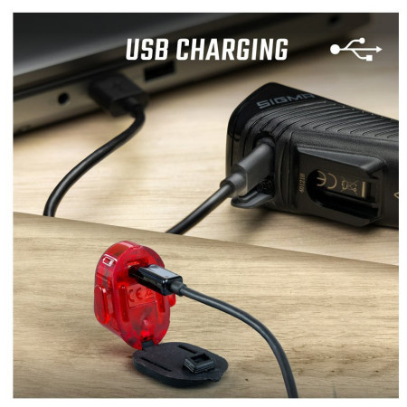 Lumină față / spate Sigma Buster 150 + Nugget II. Flash