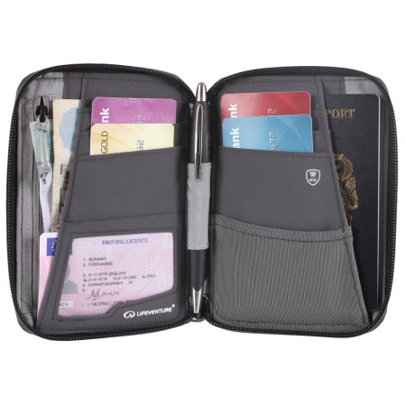 Husă pentru acte LifeVenture Rfid Mini Travel Wallet
