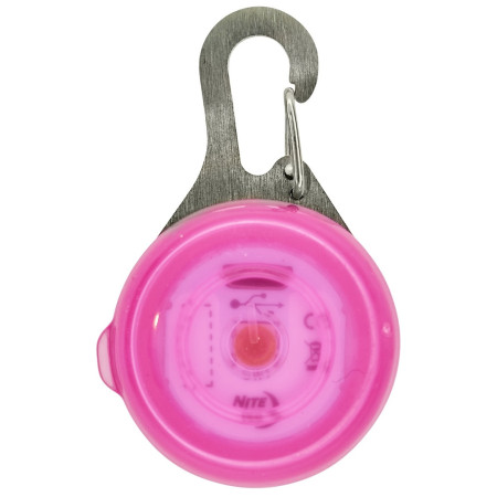 Zgardă luminoasă pentru câini Nite Ize SpotLit Rechargeable Collar Light