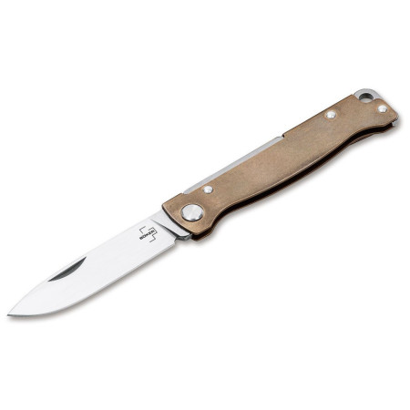 Briceag Boker Atlas Brass maro