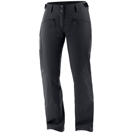 Pantaloni de schi femei Salomon Edge Pant W negru DEEP BLACK