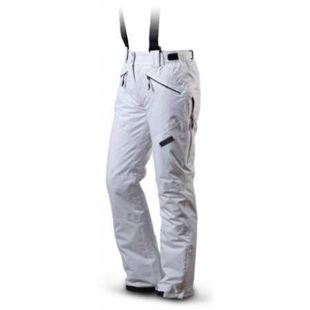 Pantaloni de schi femei Trimm Panther Lady alb