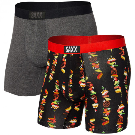 Boxeri Saxx Vibe Boxer Brief 2Pk
