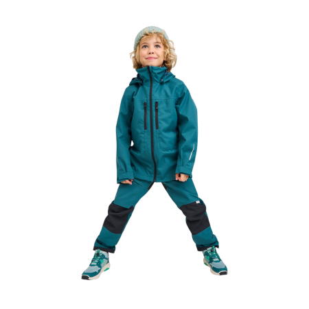 Geacă impermeabilă copii Reima Saarela Dark Teal