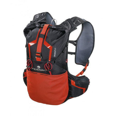 Rucsac de alergat Ferrino Dry Run 12 negru/portocaliu
