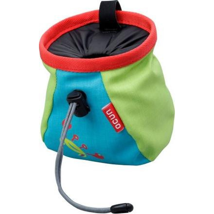 Sac pentru magnediu Ocun Lucky Kid + pásek Ocun Chalk Bag Belt verde/albastru Blue
