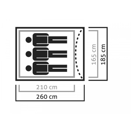 Cort Salewa Litetrek III