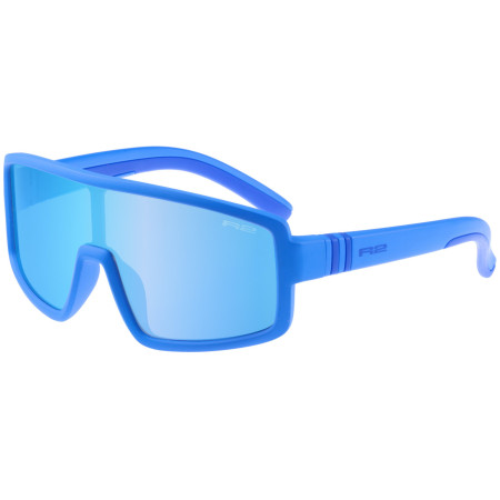 Ochelari sport R2 Invader albastru Barva čočky : hnědá Povrchová úprava čočky : ledově modrý chrom