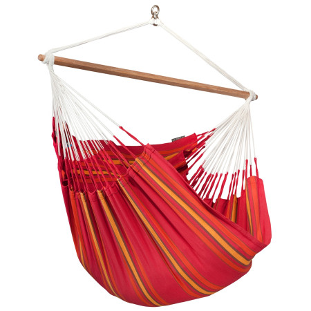 Balansoar La Siesta Currambera Lounger roșu cherry
