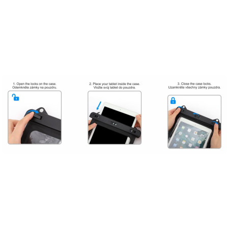 Husă impermeabilă pentru tabletă Swissten WATERPROOF CASE FOR TABLET 11"
