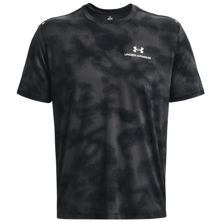 Tricou funcțional bărbați Under Armour Rush Energy Print SS negru
