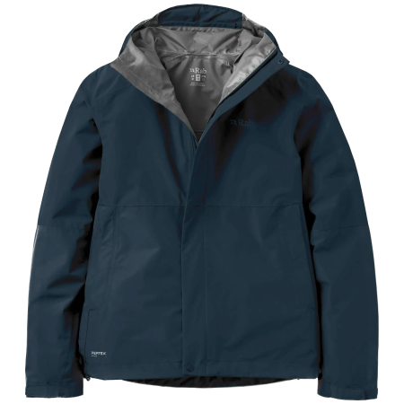 Geacă femei Rab Downpour Jacket Wmns albastru