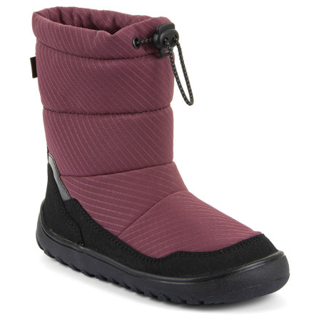 Încălțăminte de iarnă femei Frodo Barefoot Up Snow Tex vișiniu bordeaux