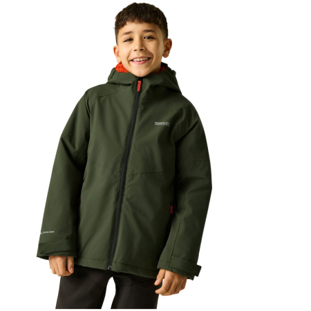 Geacă de iarnă copii Regatta Hillain Warm Lined Dark Khaki