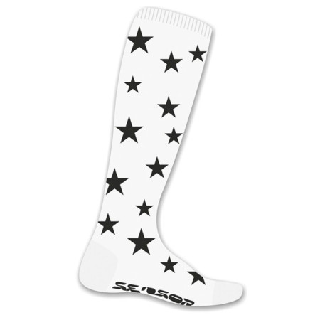 Șosete Sensor Thermosnow Stars alb alb