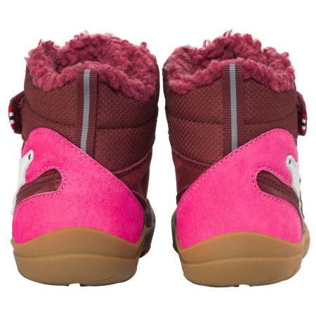 Încălțăminte de iarnă copii Viking Outdoor Footwear Alv Barefoot Paw Warm WP 2V Burgundy