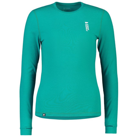 Tricou funcțional femei Mons Royale Cascade Merino Flex 200 Ls Wmns albastru