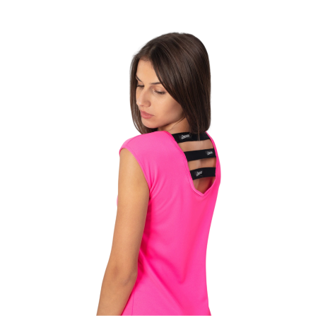 Rochie femei Drexiss Pink/Black Coolmax