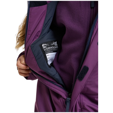 Salopetă copii Didriksons Talvi Kids Cover 2 Northen Purple