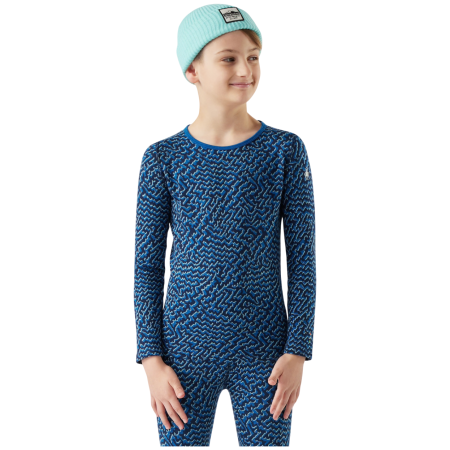 Tricou funcțional copii Smartwool Kids' Classic Thermal Merino Base Layer Crew