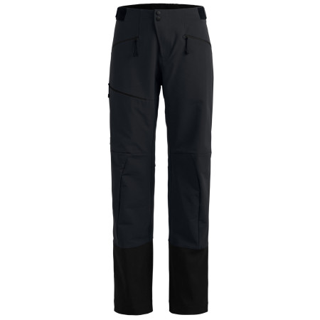 Pantaloni femei Ortovox Ortler Softshell Pants negru Black Raven