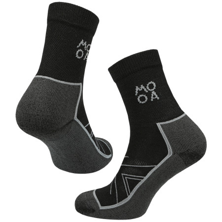 Șosete MOOA Merino Adventure 2-pack culori mix Mix 1 (black,navy)
