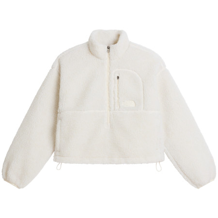 Hanorac femei The North Face W Extreme Pile 2 Pullover alb WHITE DUNE