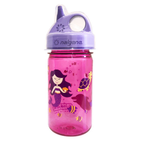 Sticlă copii Nalgene Grip-n-Gulp 350 ml Sustain roz