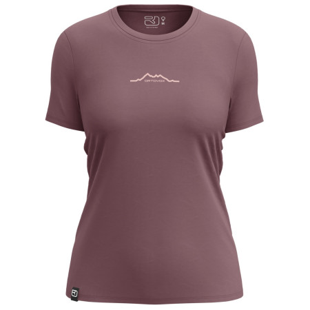 Tricou femei Ortovox 150 Cool Mountain T-Shirt violet închis/roz Chestnut