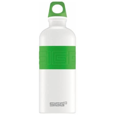 Sticlă Sigg Cyd Pure White Touch 0,6 l verde