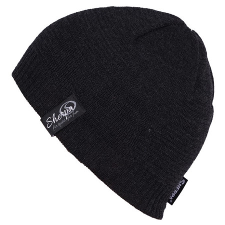 Căciulă de iarnă Sherpa Janus II Merino negru mel black