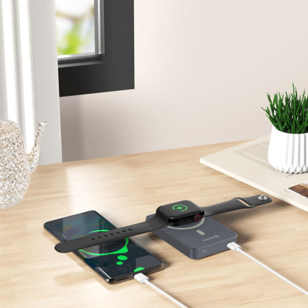 Powerbank fară fir Swissten Fusion 10000 mAh Magsafe