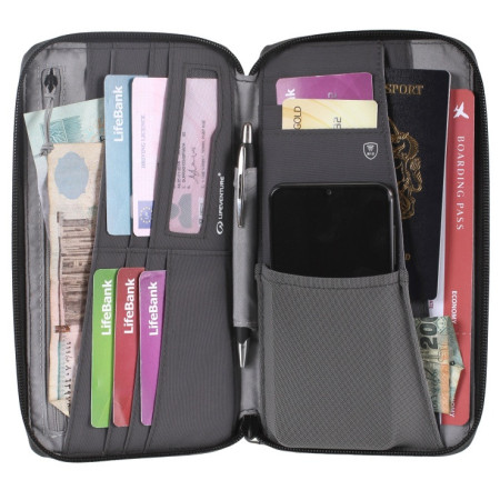 Husă pentru acte LifeVenture Rfiid Travel Wallet