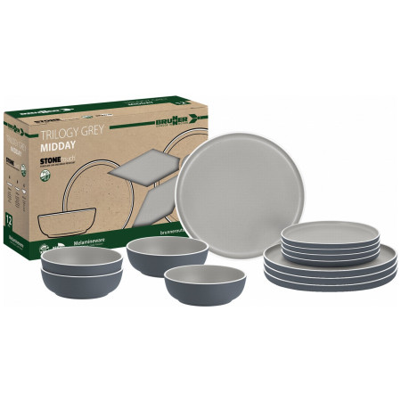 Set vase Brunner Midday Trilogy Grey