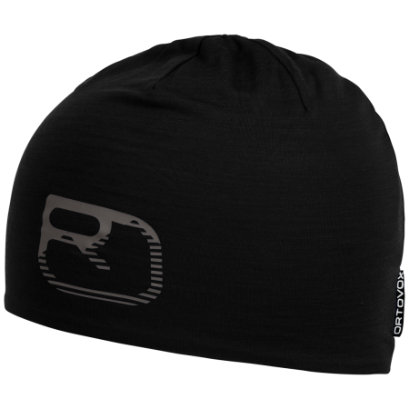 Căciulă Ortovox 120 Cool Tec Logo negru Black Raven