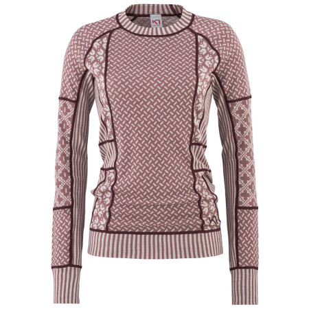 Tricou funcțional femei Kari Traa Smekker Ls roz/negru