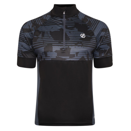 Tricou de ciclism bărbați Dare 2b Stay The CourseII negru