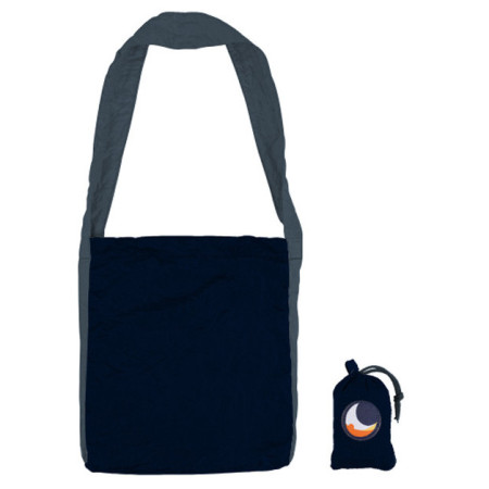 Geantă de umăr Ticket to the moon Eco Bag Small albastru închis Navy / Dark Grey