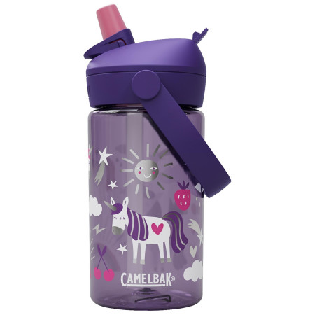 Sticlă Camelbak Thrive Flip Straw Kids 0,4l violet Unicorn Party