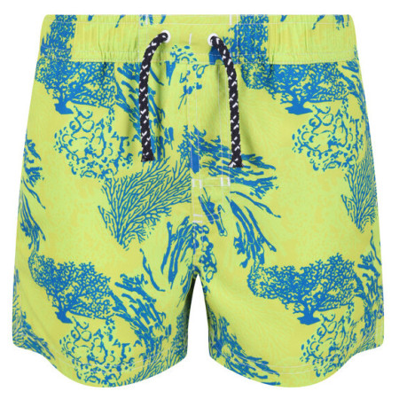 Pantaloni scurți copii Regatta Skander II verde / albastru