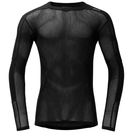 Tricou funcțional bărbați Devold Wool Mesh Pro Shirt Man negru Black