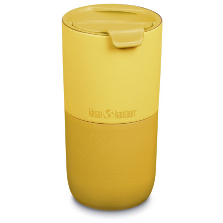 Cană termică Klean Kanteen Rise 16oz Tumbler (w/ Flip Lid) galben Old Gold