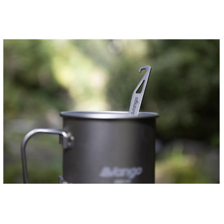 Lingură - furculiță Vango Titanium Spoon and Opener