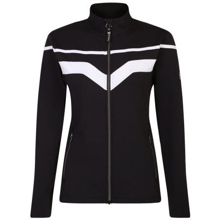 Hanorac femei Dare 2b RockerCoreStretch negru/alb Black/White